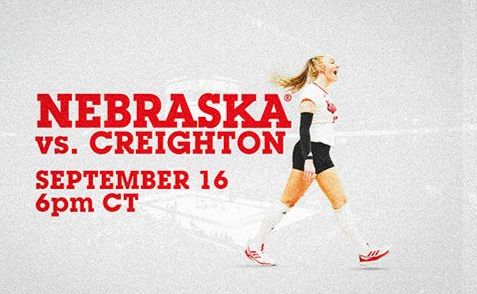 More Info for Nebraska Volleyball vs. Creighton